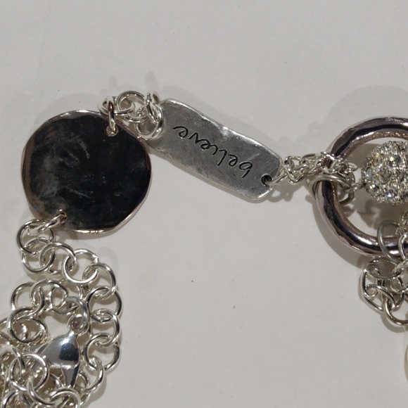 Chico's Silver-Tone Bold Inspiration Charms Necklace –  Stylish Women's Fashion - Picture 12 of 14